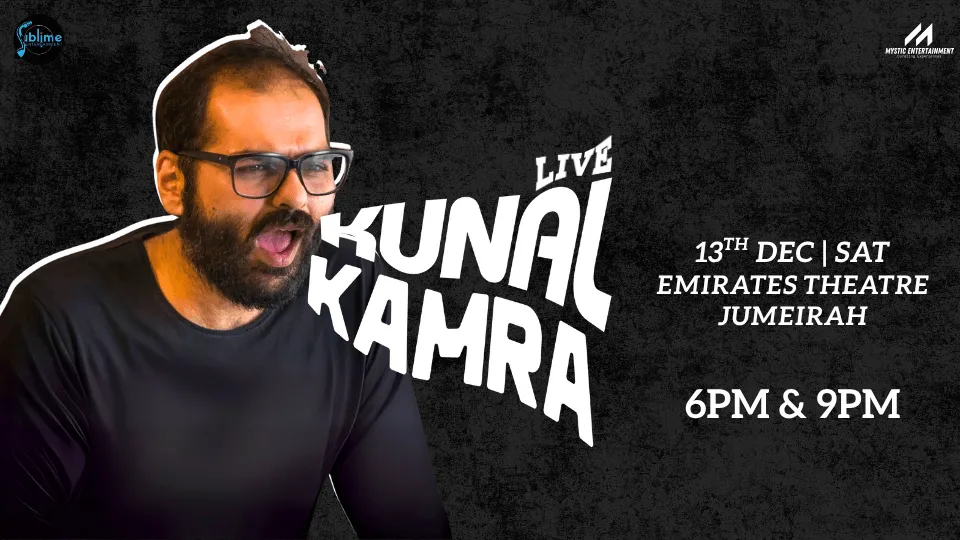 Kunal Kamra Live in Dubai 2025 - Image 1