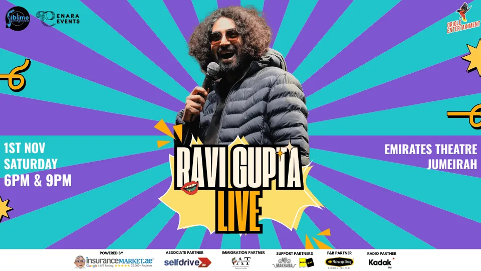 Ravi Gupta Live in Dubai 2025 - Image 1